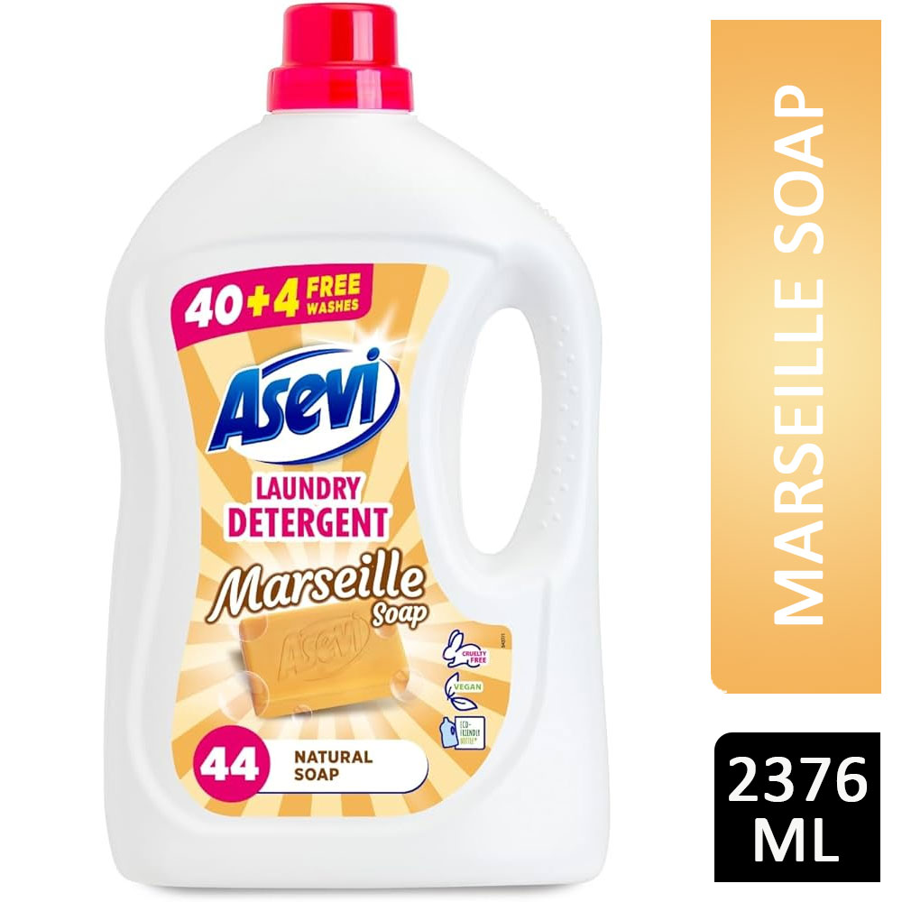 Asevi Laundry Detergent Marseille Soap 2376ml