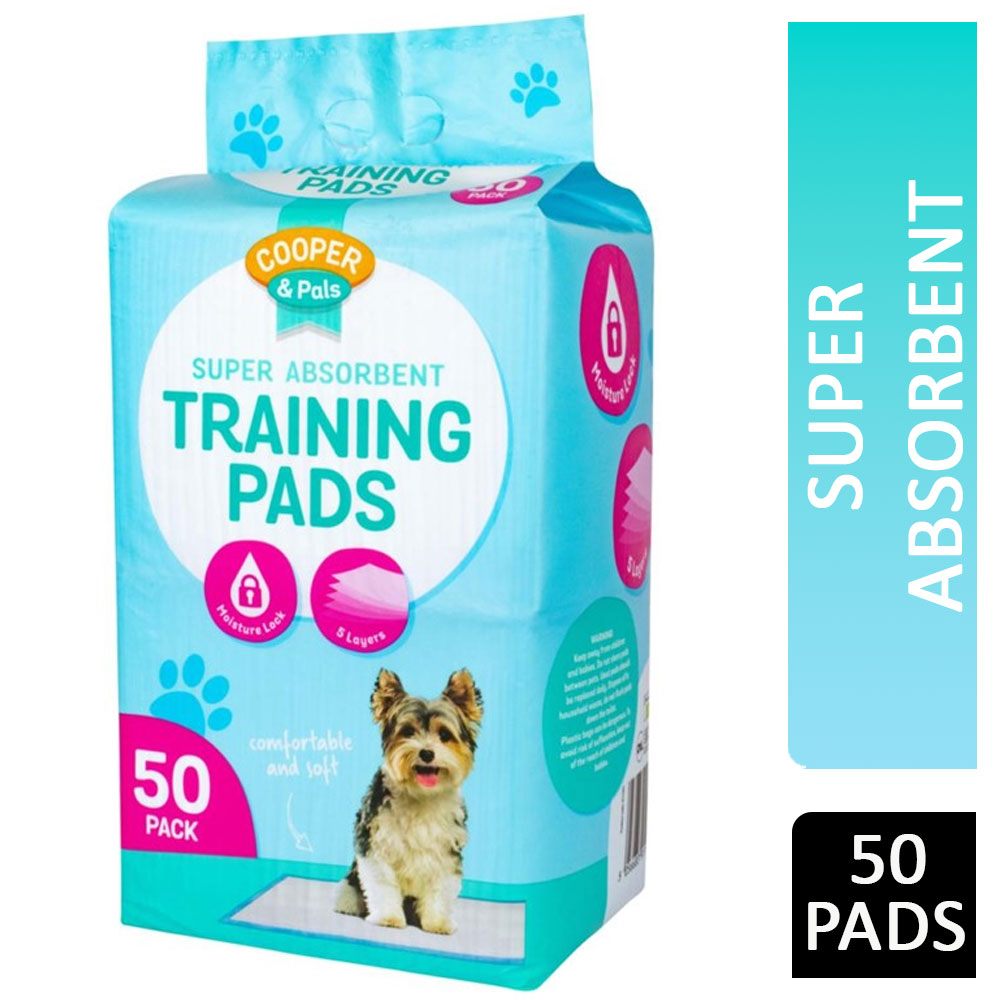 Cooper & Pals Super Absorbent Puppy Training Pads 50s