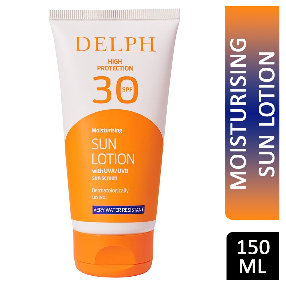 Delph Moisturising Sun Lotion High Protection SPF 30 150ml