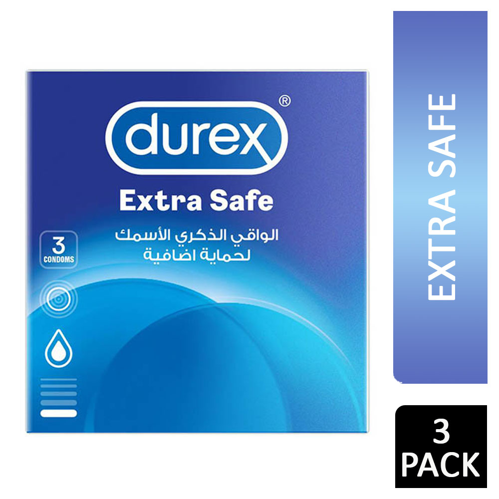 Durex Extra Safe Condoms 3PK