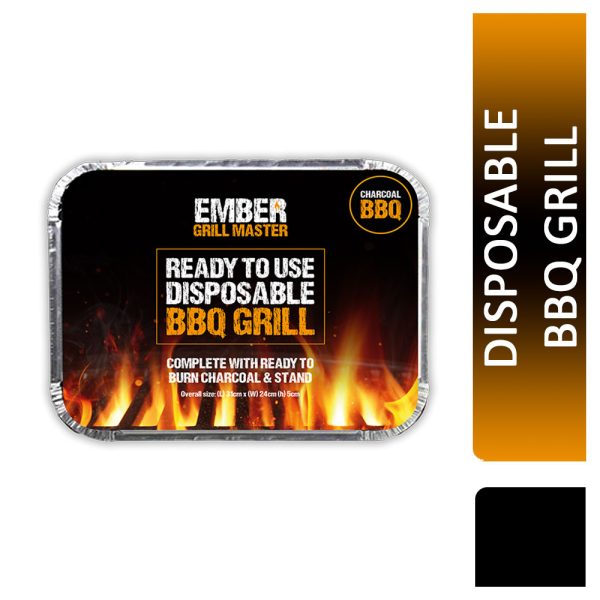 Ember Grill Ready To Use Disposable BBQ Grill