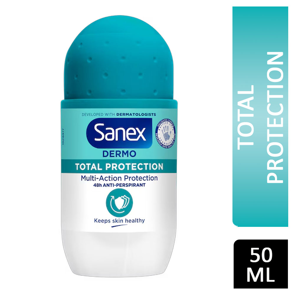 Sanex Dermo Anti-perspirant Roll On Total Protection 50ml