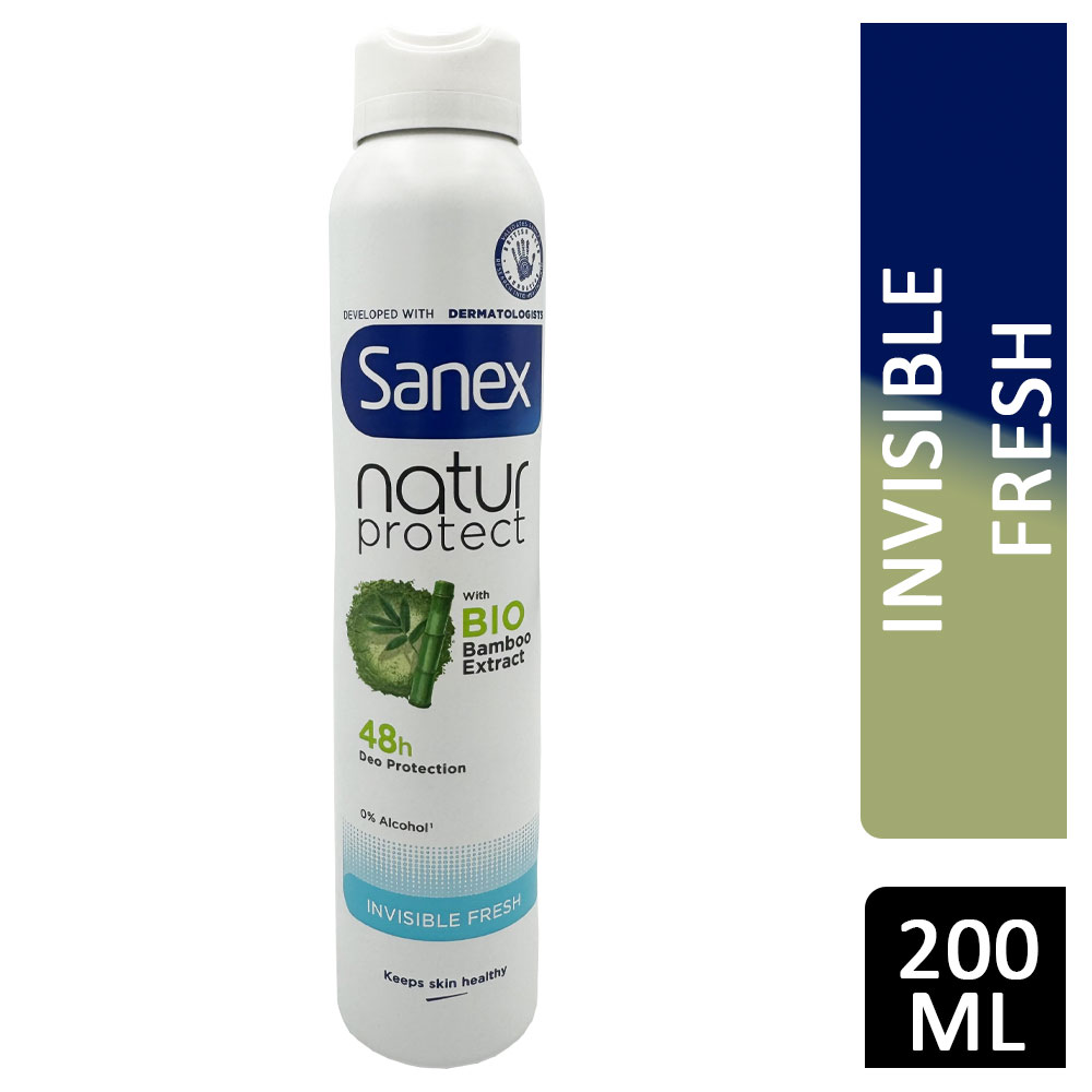 Sanex Natur Protect Bio Bamboo Extract 48h Deo Invisible Fresh