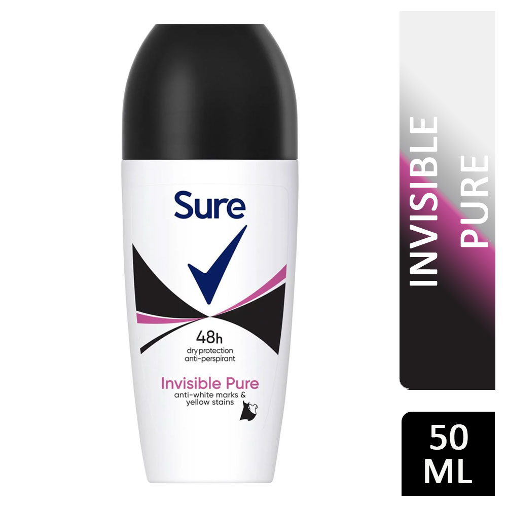 Sure Women Roll-On Anti-Perspirant Invisible Pure 50ml