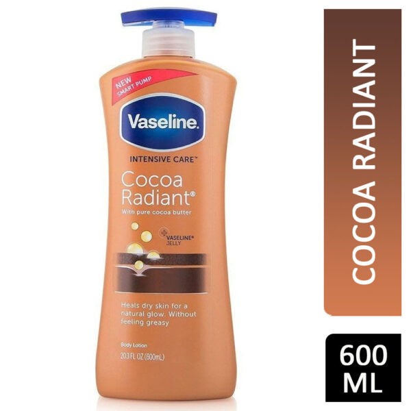 Vaseline Cocoa Radiant Body Lotion 600ml