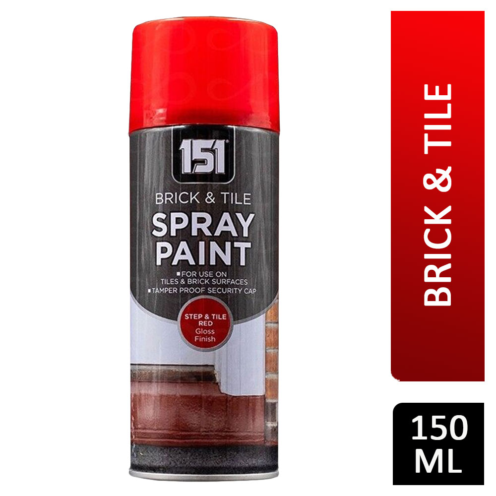 151 Spray Paint Brick & Tile Red Gloss 400ml