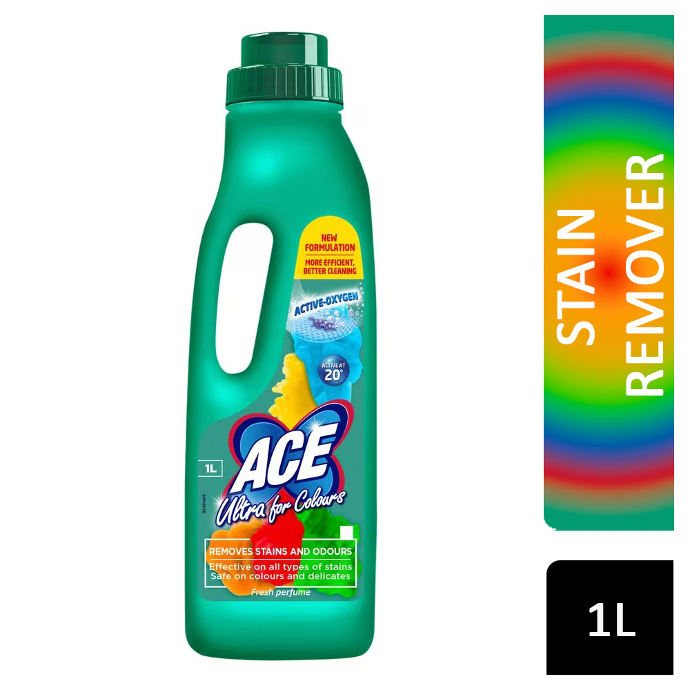 Ace Laundry Stain Remover Ultra Colours 1L