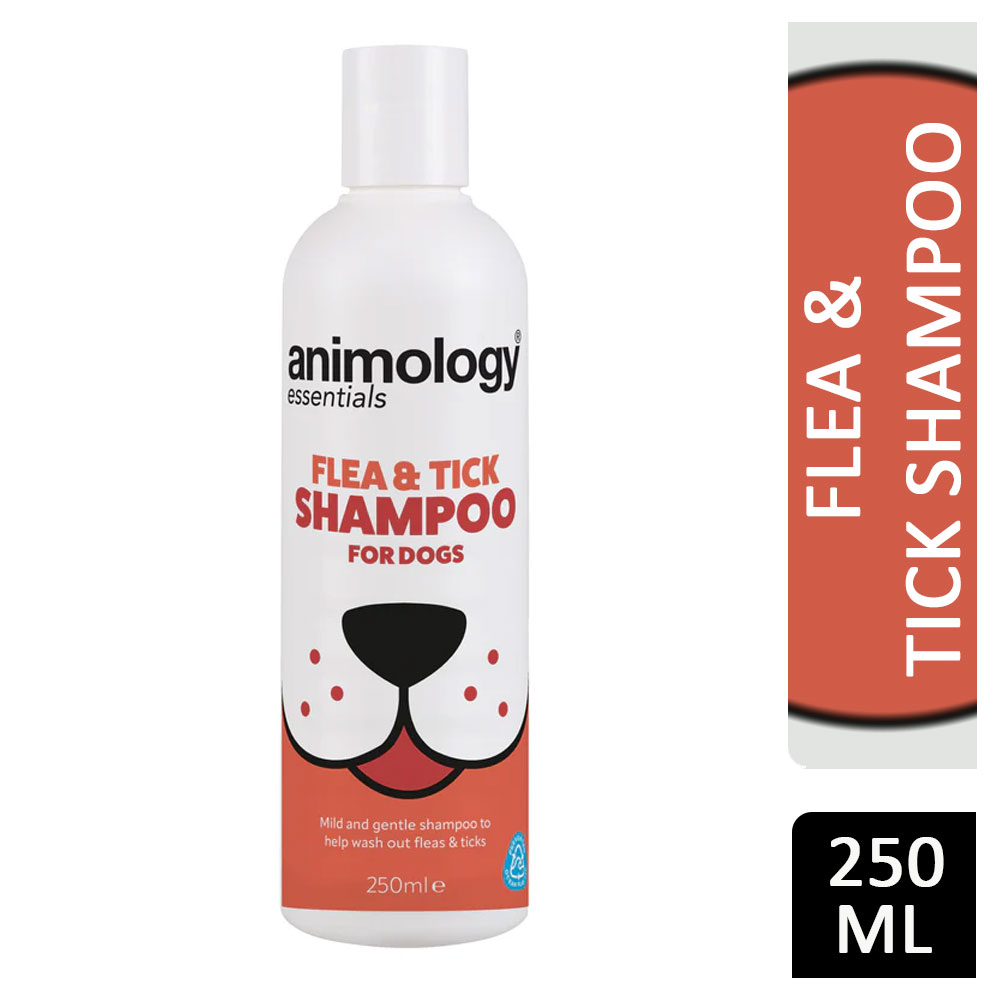Animology Essentials Flea & Tick Shampoo For Dogs 250ml