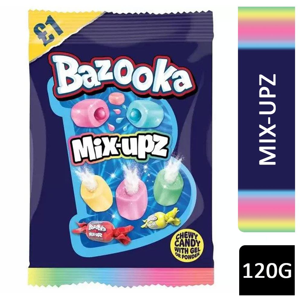 Bazooka Mix-Upz Candy 120g