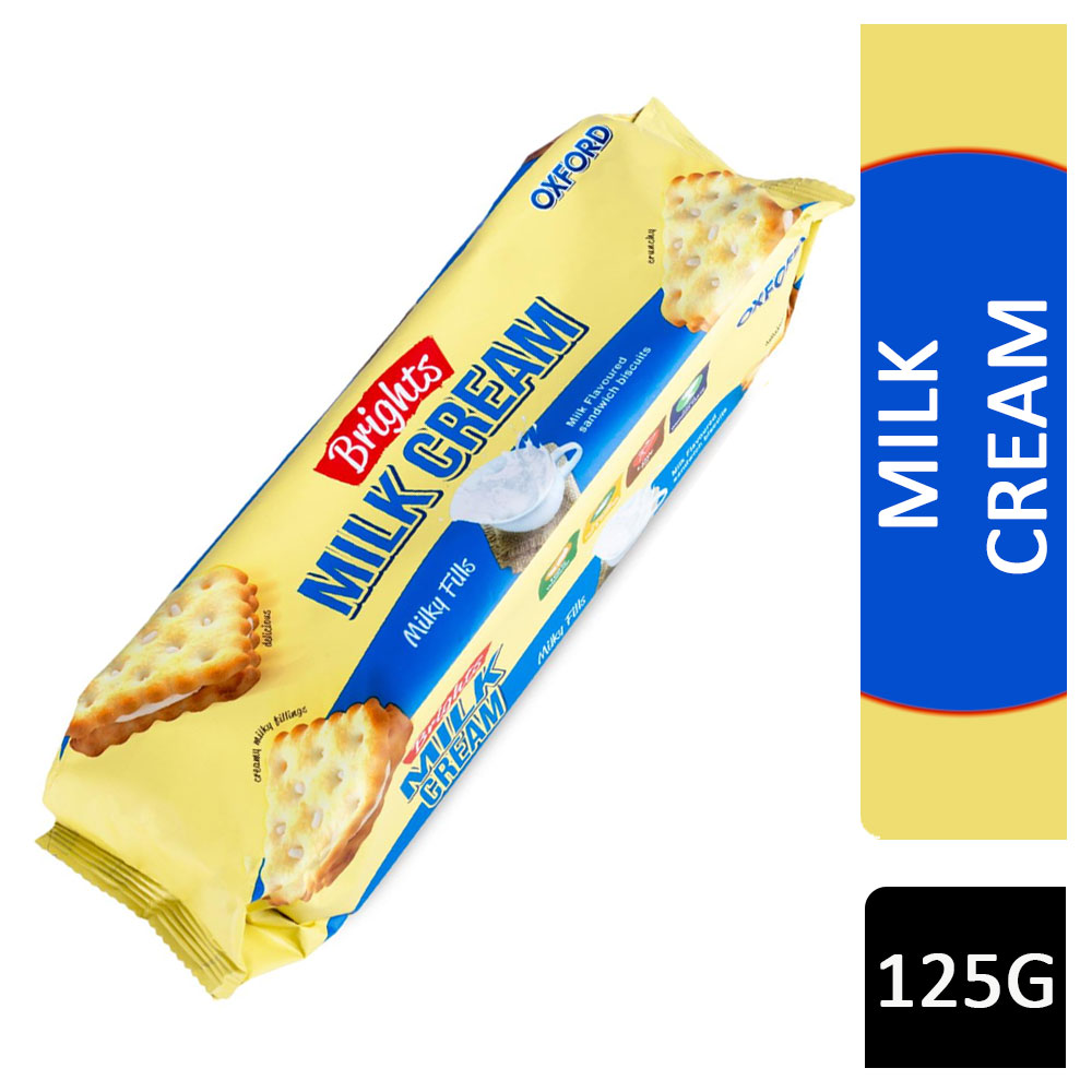 Brights Milk Cream Sandwich Biscuits 125g