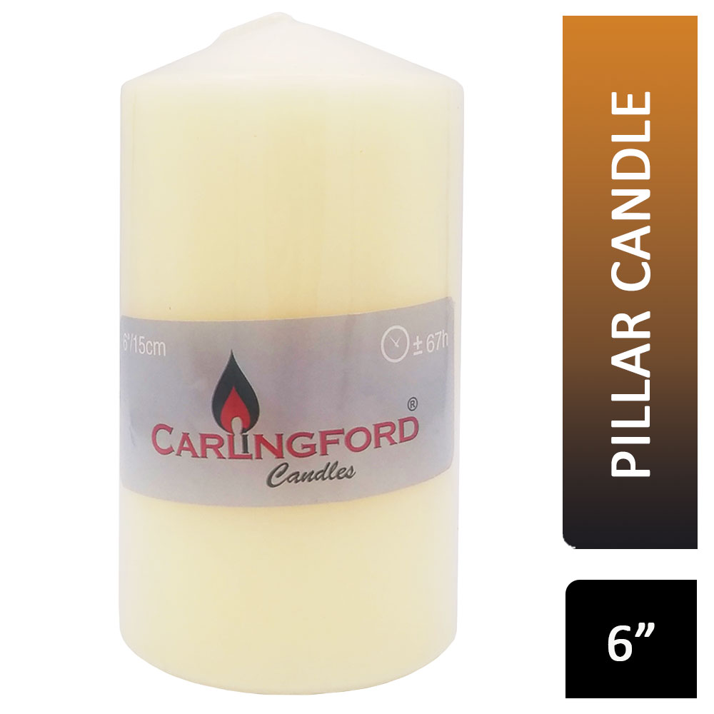 Carlingford Candles Pillar Candle 6″