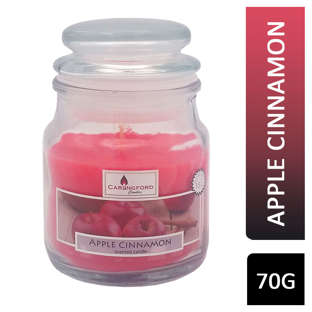 Carlingford Candles Scented Candle Apple Cinnamon 70g