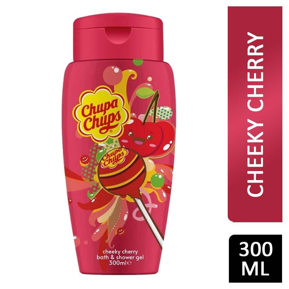 Chupa Chups Bath & Shower Gel Cheeky Cherry 300ml