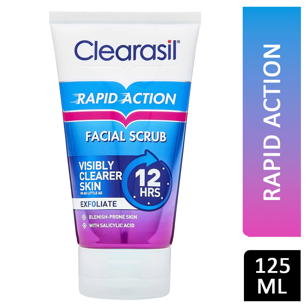 Clearasil Rapid Action Facial Scrub 125ml