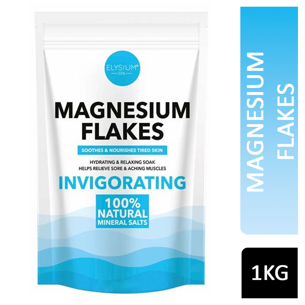 Elysium Spa Magnesium Flakes Bath Salts 1kg