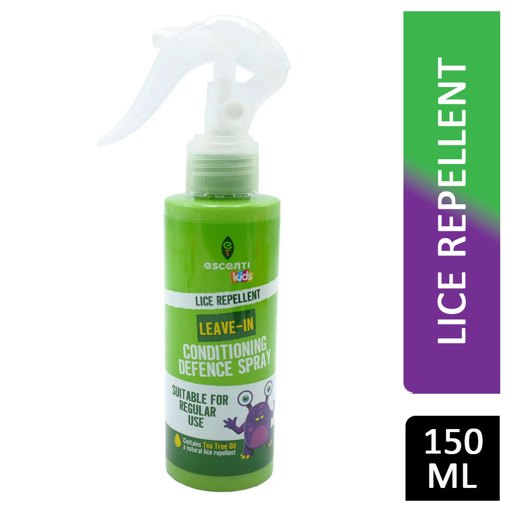 Escenti Kids Lice Repellent Leave-In Conditioner Defence Spray 150ml