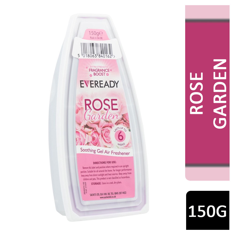 Eveready Soothing Gel Air Freshener Rose Garden 150g