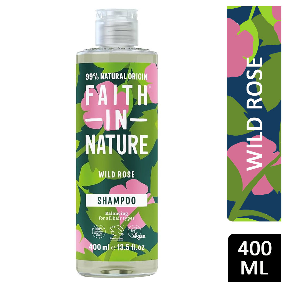 Faith In Nature Shampoo Wild Rose 400ml