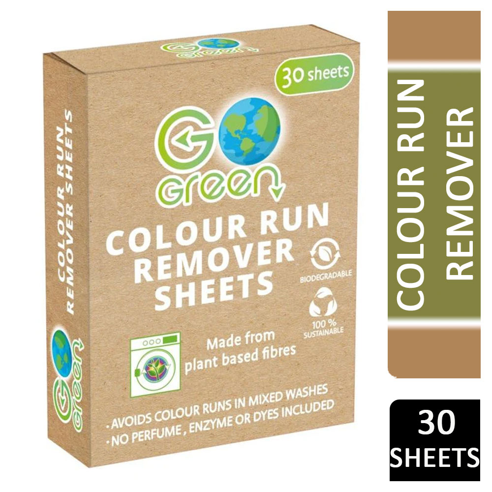 Go Green Colour Run Remover Sheets 30s