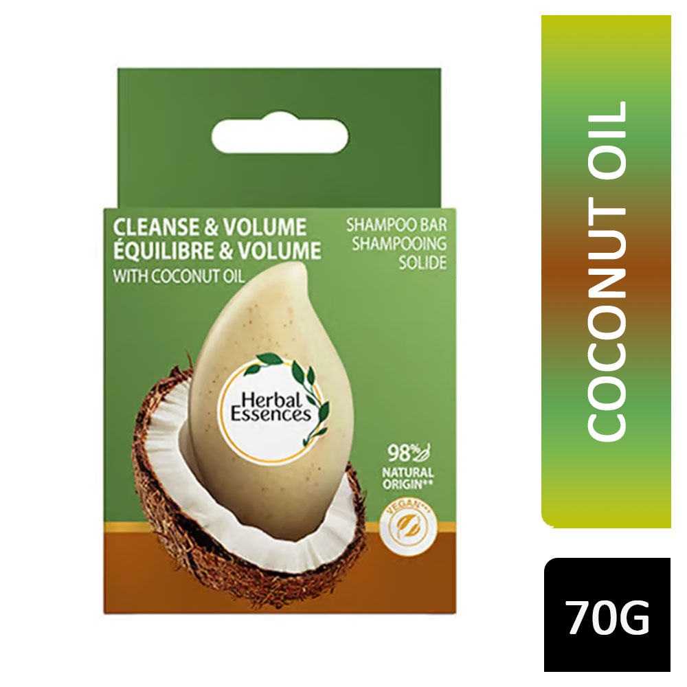 Herbal Essences Cleanse & Volume Shampoo Bar Coconut Oil 70g