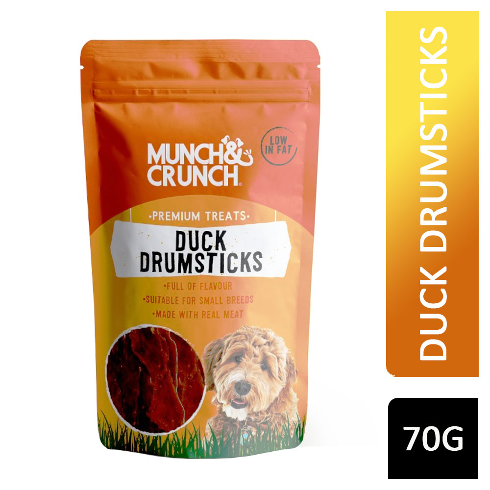 Munch & Crunch Duck Drumsticks 70g