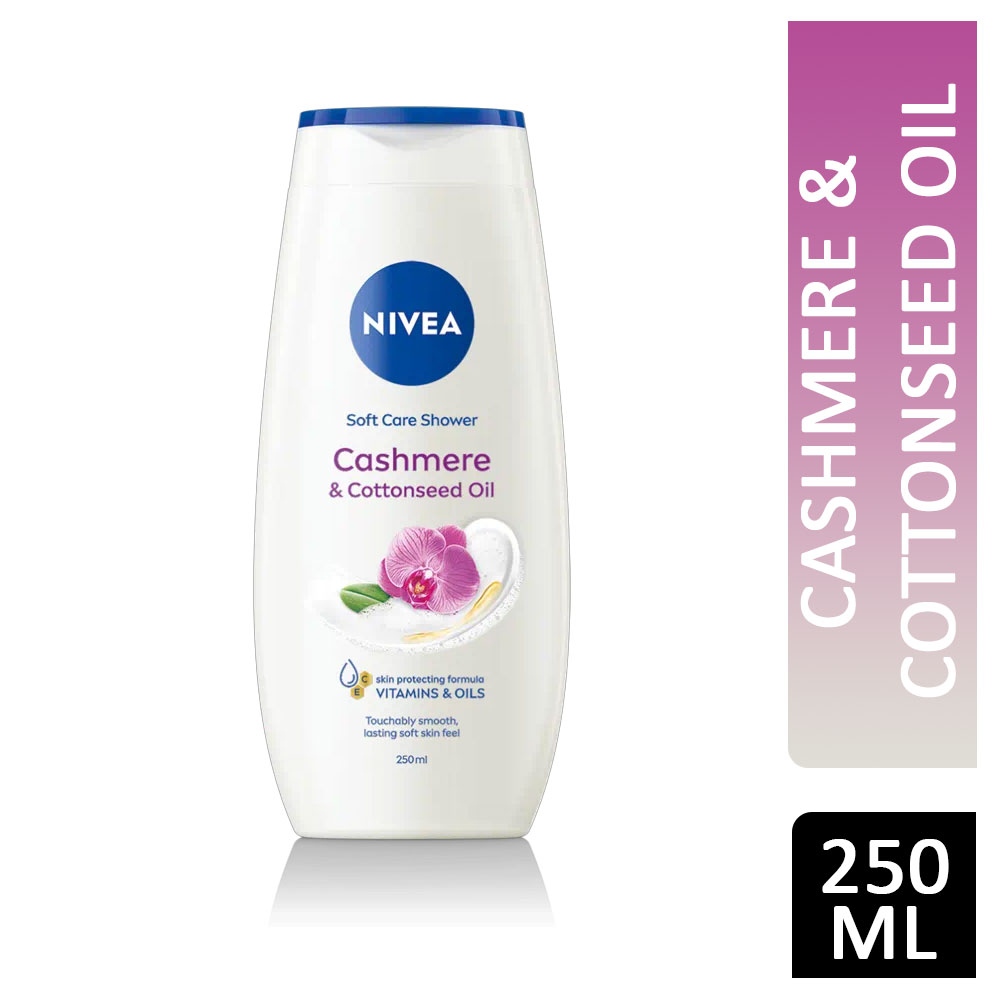Nivea Shower Cream Cashmere & Cottonseed Oil 250ml