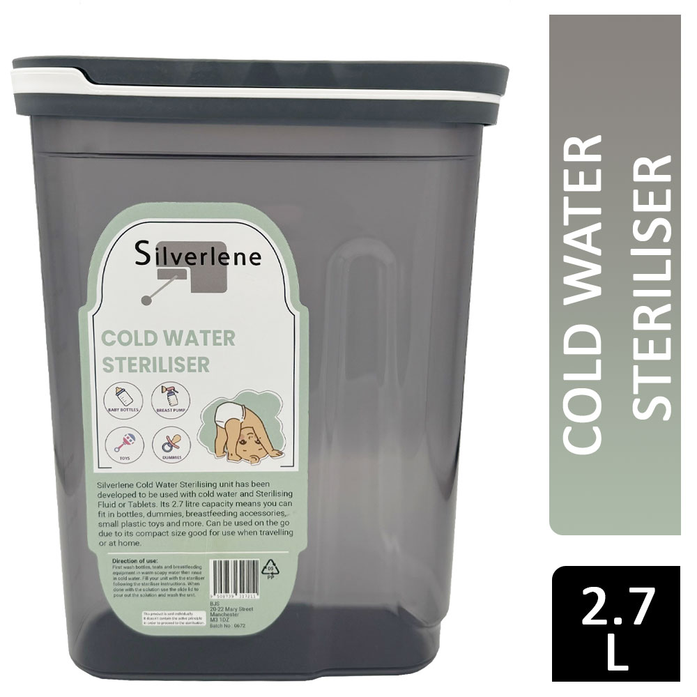 Silverlene Cold Water Steriliser 2.7 Litres