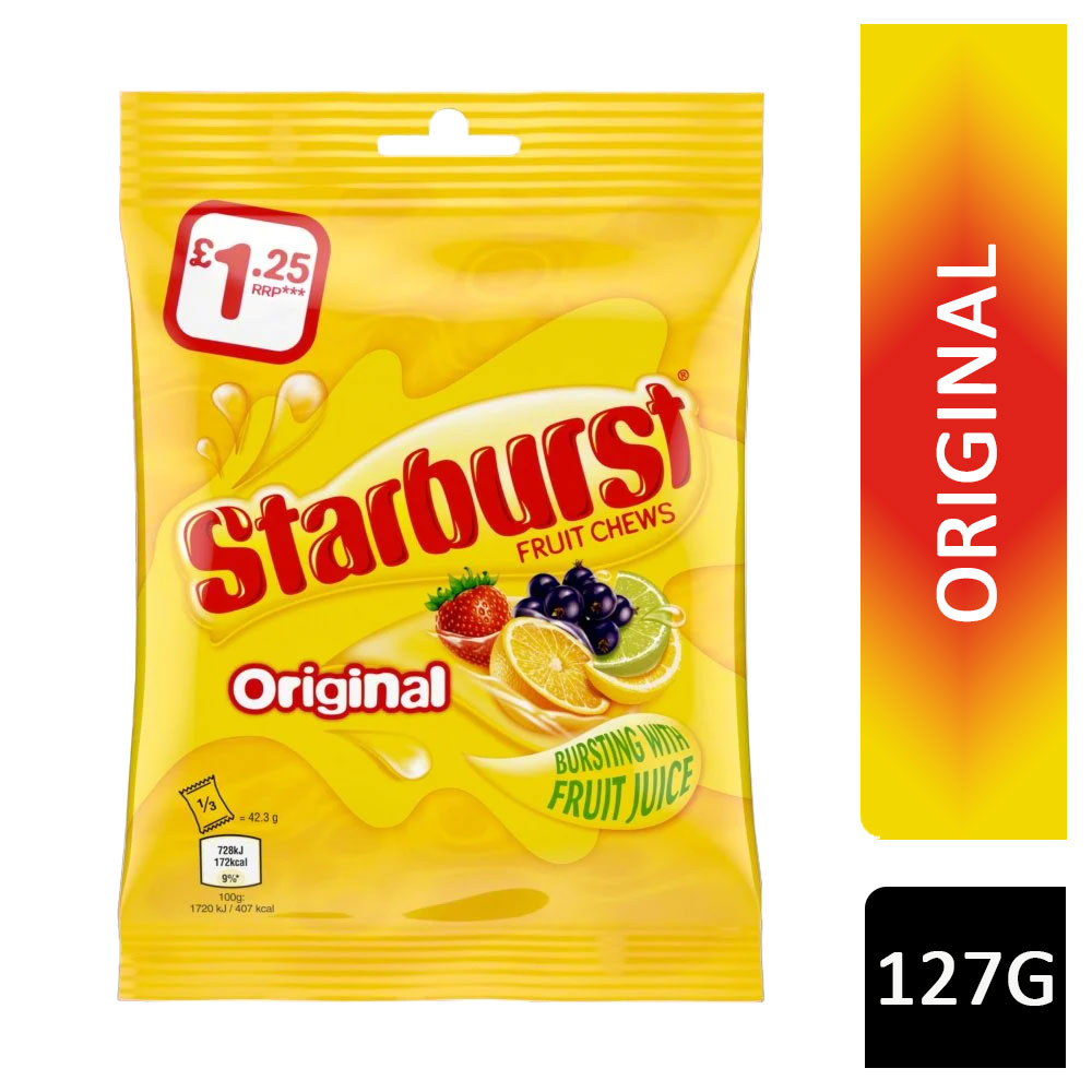 Starburst Fruit Chews Original 127g